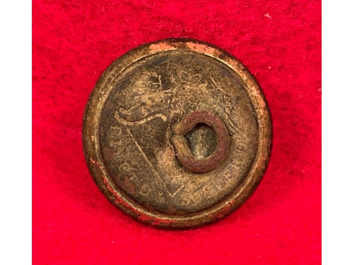 Confederate Artillery Coat Button - Script "A"