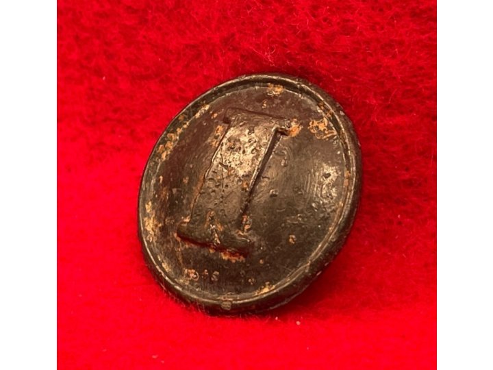Confederate Infantry Coat Button - Pewter