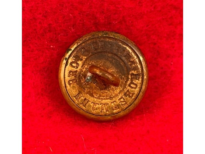 South Carolina State Seal Staff Cuff Button - Post War
