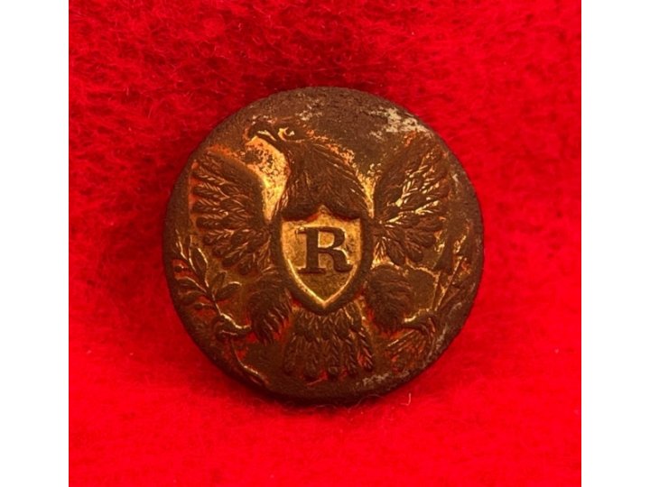 Federal Riflemen Coat Button