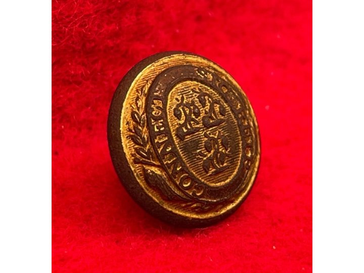 Connecticut State Seal Cuff Button