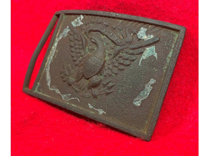 Federal Sword Belt Plate - Broken Tongue Present