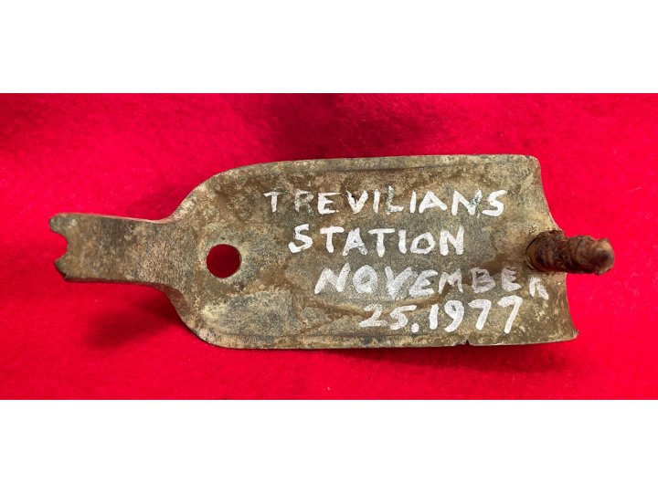 Brass Butt Plate for Enfield Musket