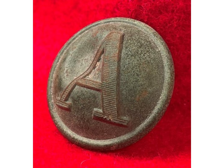 Confederate Artillery Coat Button - Lined A