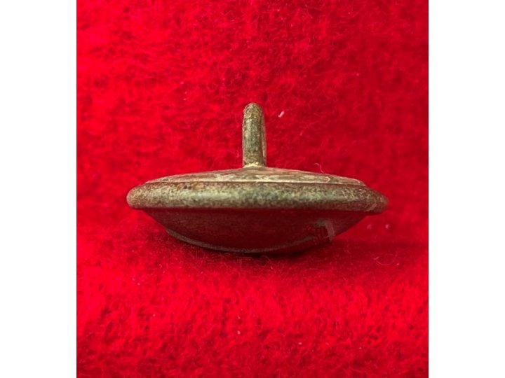 Confederate Artillery Coat Button - Lined A