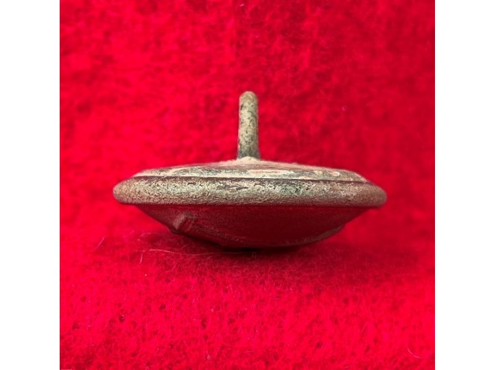 Confederate Artillery Coat Button - Lined A