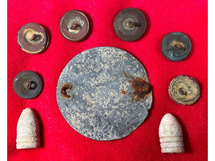 Federal Civil War Relics Recovered Williamsburg, VA