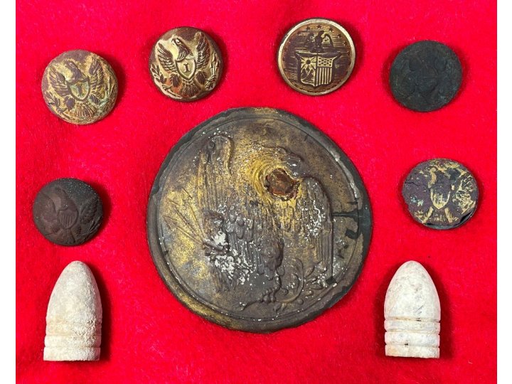 Federal Civil War Relics Recovered Williamsburg, VA