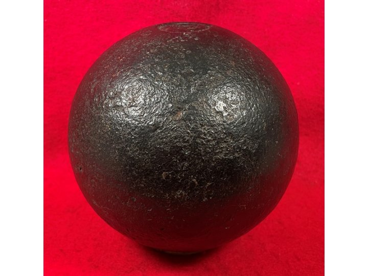 18 Pounder Solid Shot - Revolutionary War - Marked