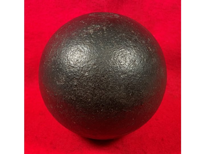 18 Pounder Solid Shot - Revolutionary War - Marked