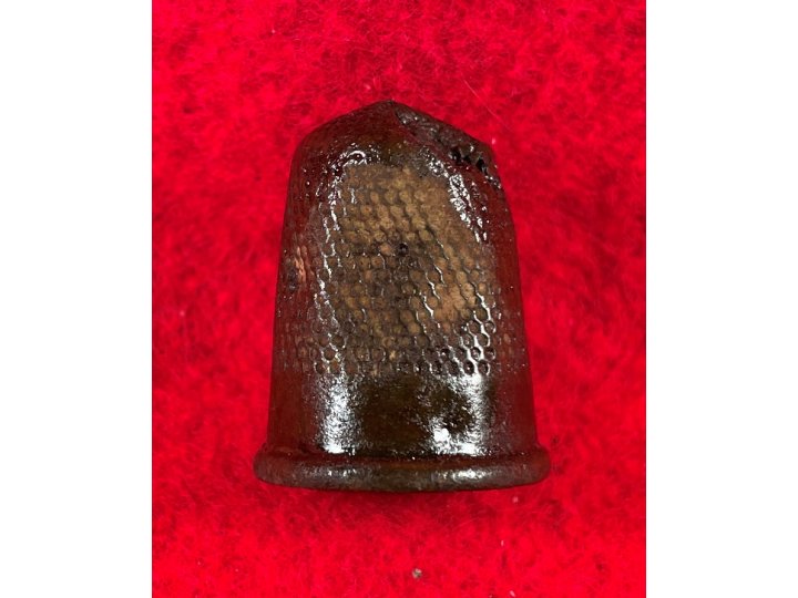 Soldier's Sewing Thimble - Large