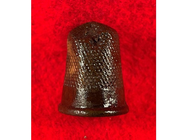 Soldier's Sewing Thimble - Large