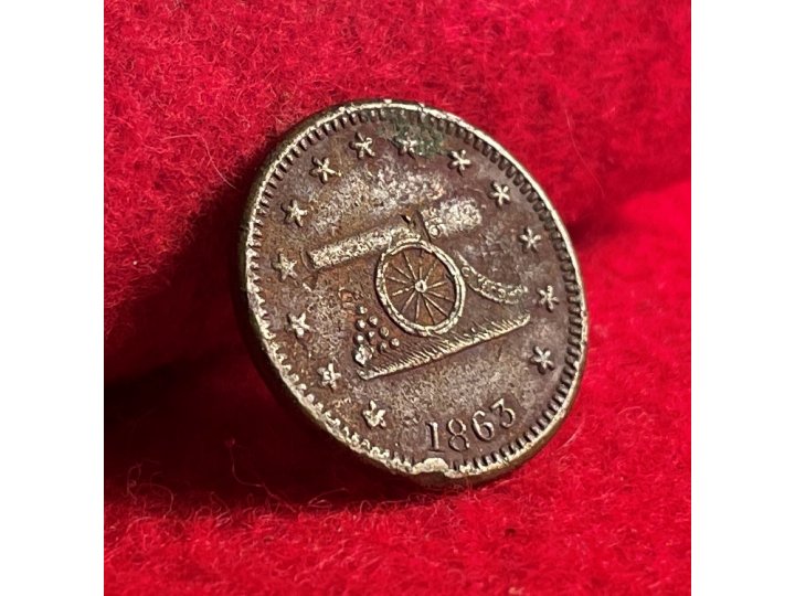 Army Navy Token - Dated 1863