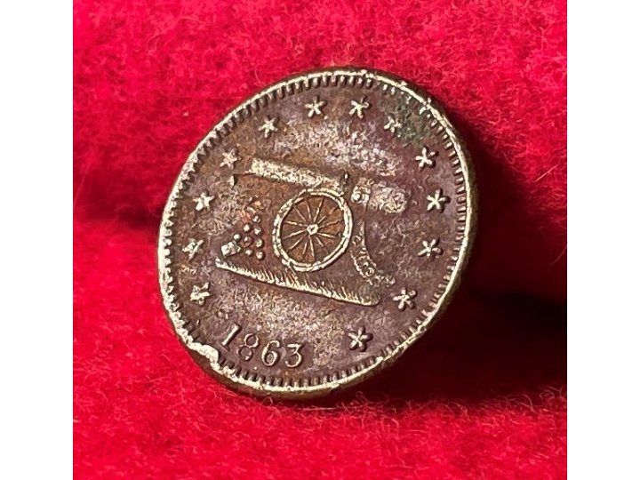 Army Navy Token - Dated 1863