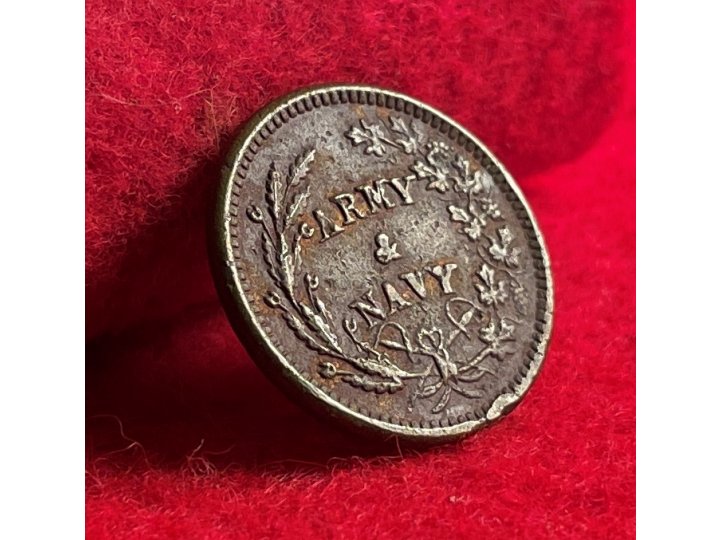 Army Navy Token - Dated 1863
