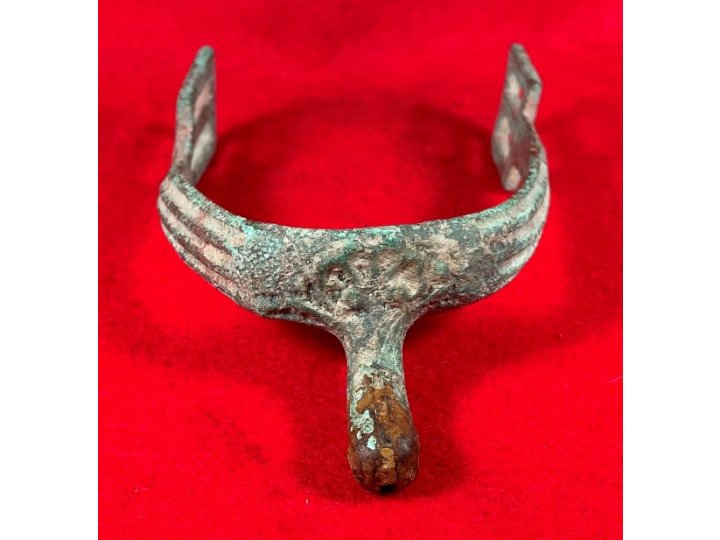 US Officer's "Christmas" Spur Marked "PATENTED DEC 24, 1861."