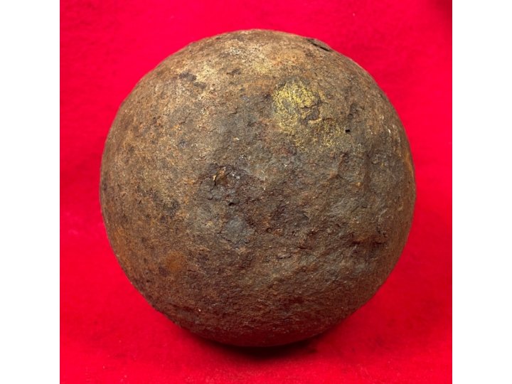 12 Pounder Solid Shot Cannonball