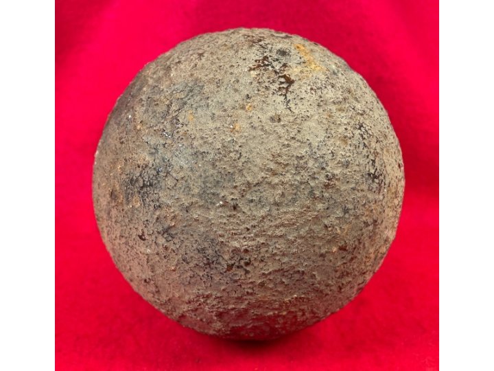 12 Pounder Solid Shot Cannonball