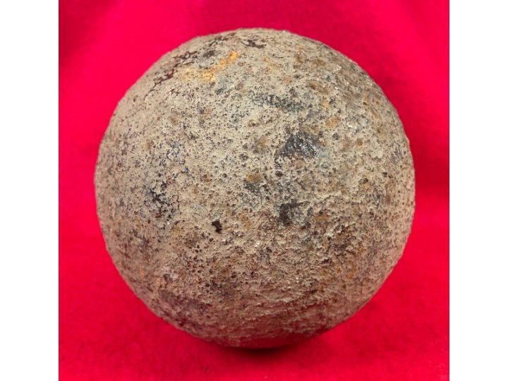 12 Pounder Solid Shot Cannonball
