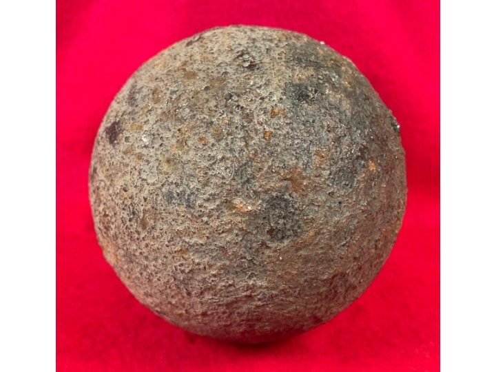12 Pounder Solid Shot Cannonball