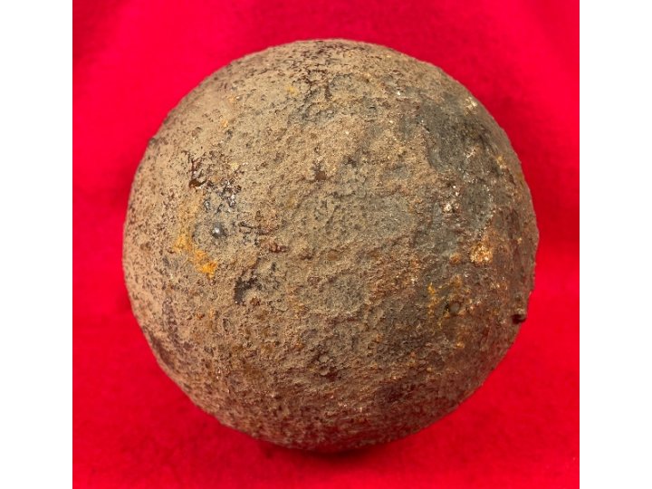 12 Pounder Solid Shot Cannonball
