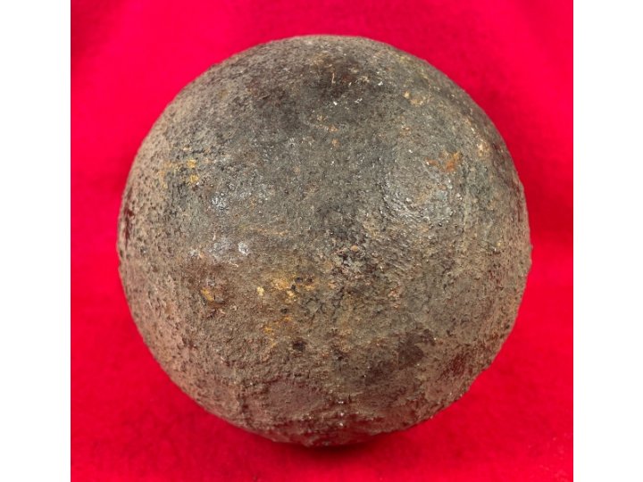 12 Pounder Solid Shot Cannonball