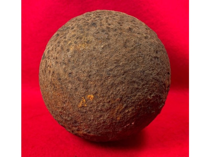 12 Pounder Solid Shot Cannonball