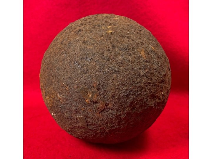 12 Pounder Solid Shot Cannonball