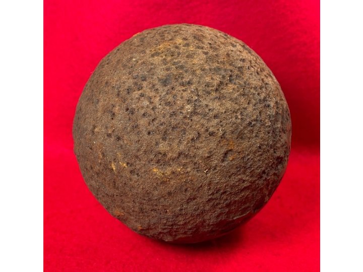 12 Pounder Solid Shot Cannonball