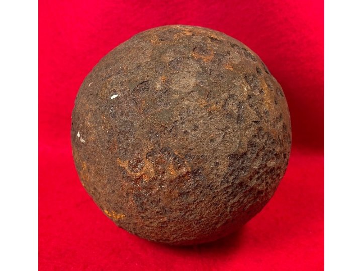 12 Pounder Solid Shot Cannonball