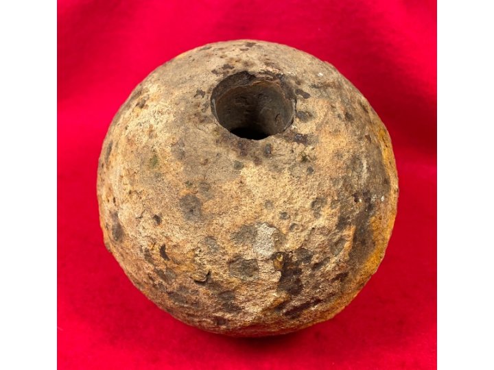 Confederate 12 Pounder Shell Cannonball