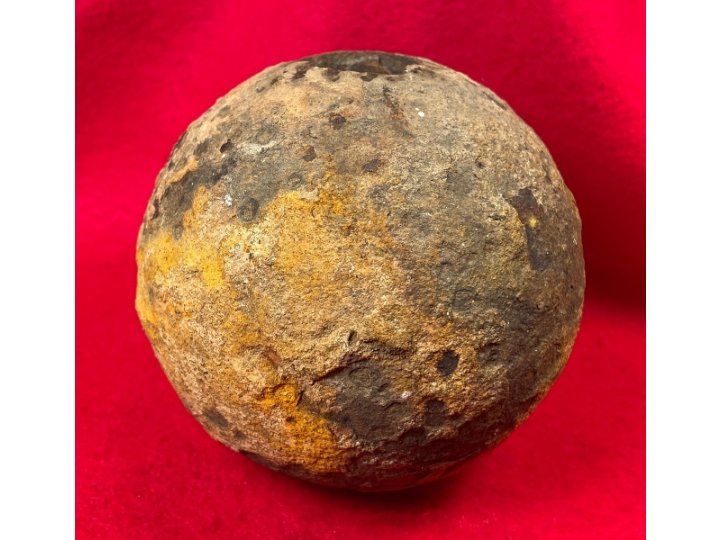 Confederate 12 Pounder Shell Cannonball