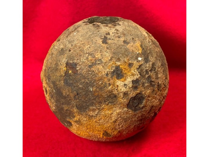 Confederate 12 Pounder Shell Cannonball