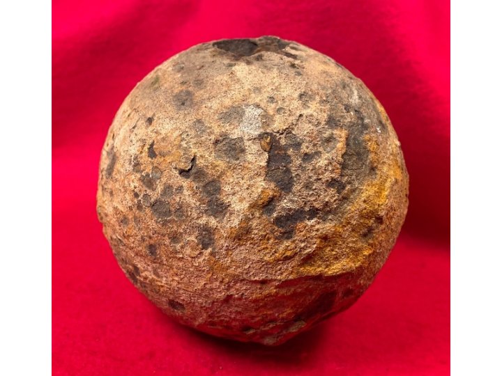 Confederate 12 Pounder Shell Cannonball