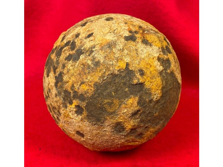 Confederate 12 Pounder Shell Cannonball