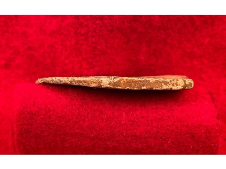 Flattened .58 caliber Three-Ring Bullet