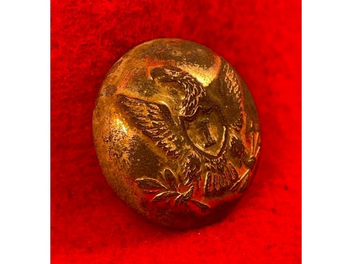 Federal Infantry Overcoat Button