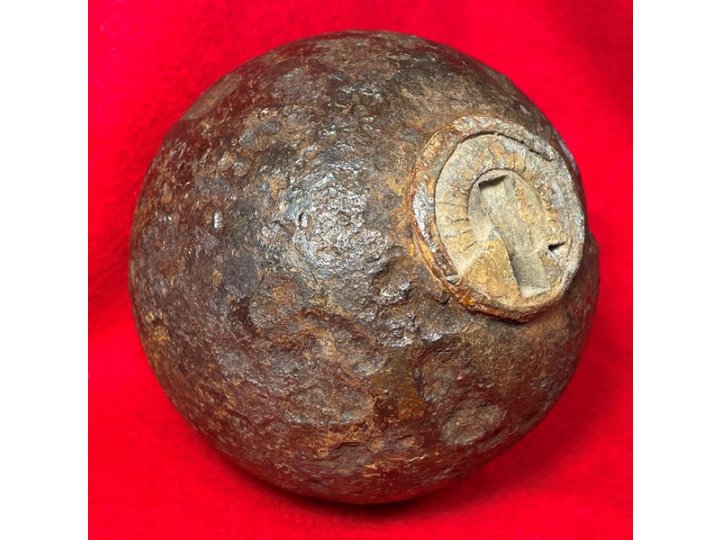 Federal 12-Pounder Case-Shot with Bormann Time Fuze