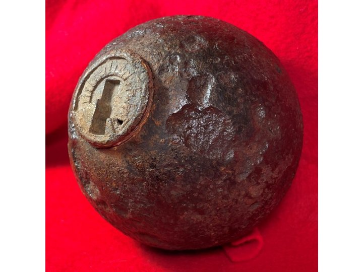 Federal 12-Pounder Case-Shot with Bormann Time Fuze