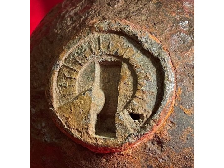 Federal 12-Pounder Case-Shot with Bormann Time Fuze