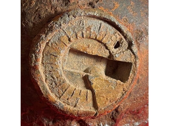 Federal 12-Pounder Case-Shot with Bormann Time Fuze