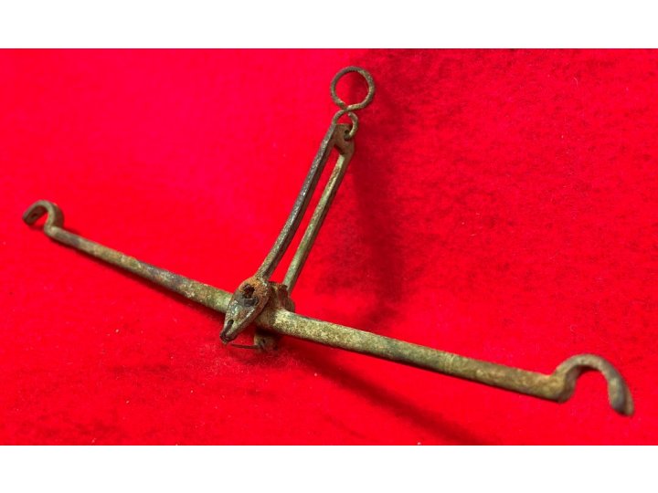 Excavated Apothecary Scale Equal Arm Beam