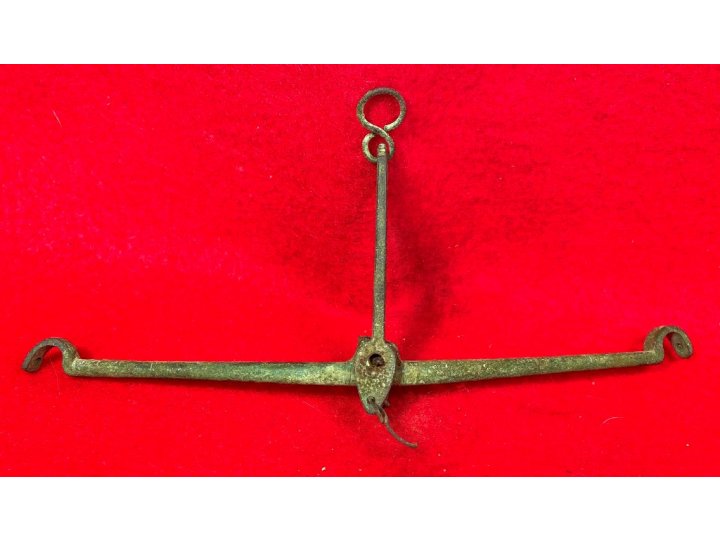 Excavated Apothecary Scale Equal Arm Beam