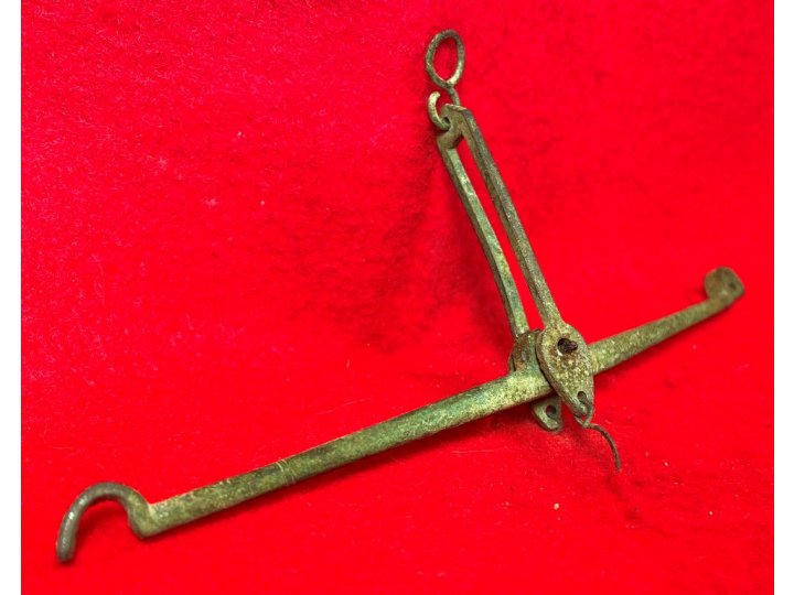 Excavated Apothecary Scale Equal Arm Beam