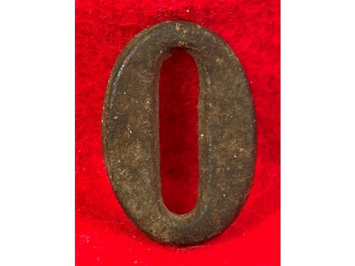 Regimental Number "O" - Large Size