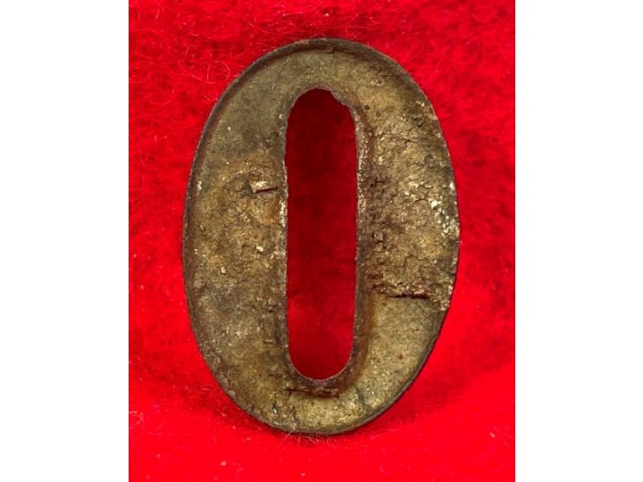 Regimental Number "O" - Large Size