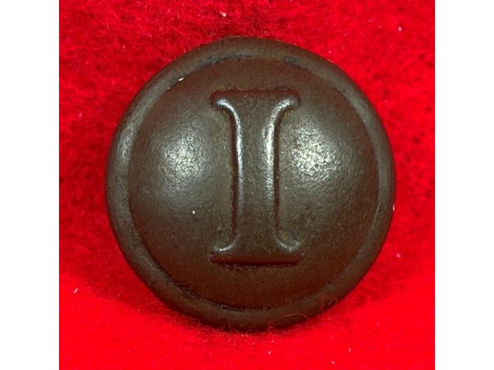 Confederate Infantry Coat Button - Block I