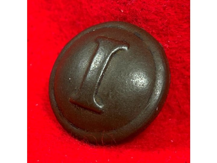 Confederate Infantry Coat Button - Block I