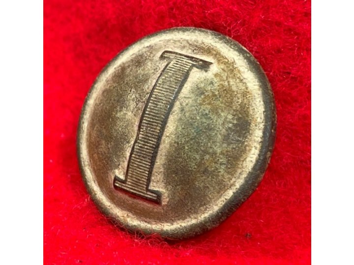 Confederate Infantry Coat Button - Lined "I"