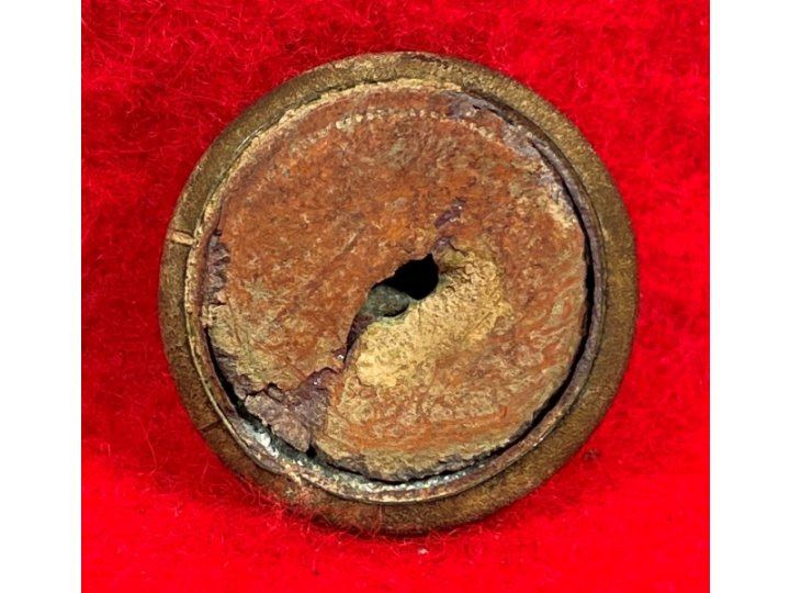 Confederate Infantry Coat Button - Lined "I"